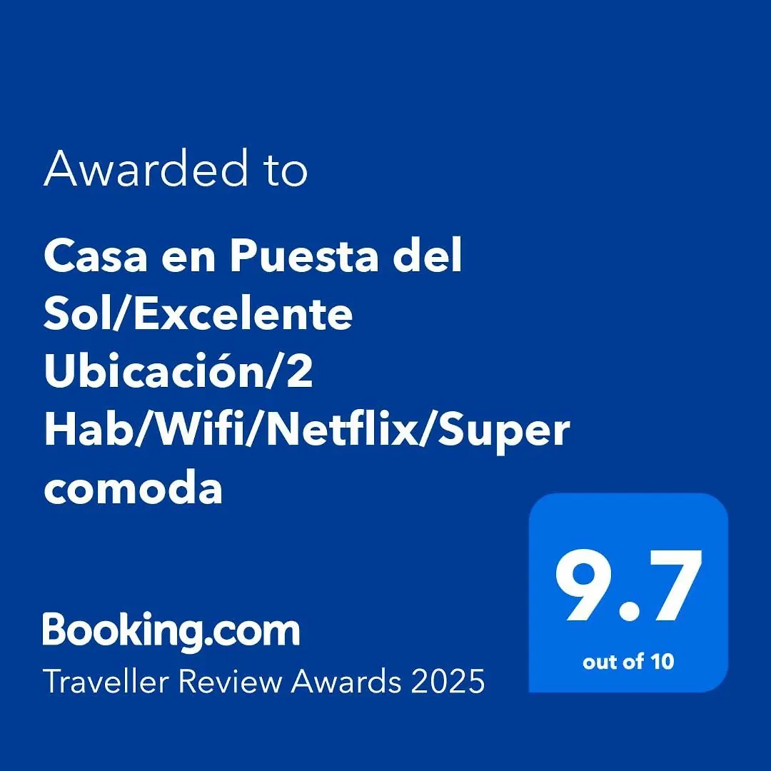 Casa En Puesta Del Sol/Excelente Ubicacion/2 Hab/Wifi/Netflix/Super Comoda Merida Holiday home